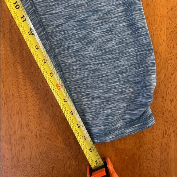 RBX Women's Heathered Teal Blue Cropped Leggings Size XL - Picture 8 of 8